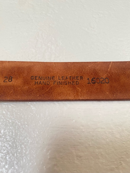 Roberts Western Wear Hand Finished Tooled Leather Belt main image 5